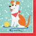 Contiene : 1 x 16 Tovaglioli Dog Party. n3