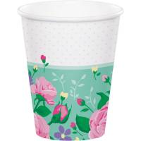 8 Bicchieri Fata Floreale