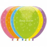6 Palloncini Baby Shower Rainbow