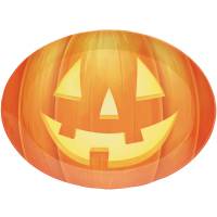 Vassoio Halloween Pumpkin