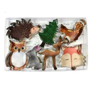 7 Formine per Biscotti Animali del Bosco
