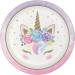 Contiene : 1 x 8 Piatti Unicorn Baby. n2