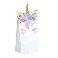 Contiene : 1 x 8 Scatoline portaregalo Unicorn Baby