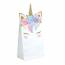 Contient : 1 x 8 Scatoline portaregalo Unicorn Baby