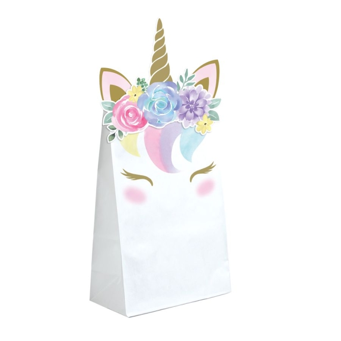 8 Scatoline portaregalo Unicorn Baby 