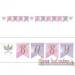 Contiene : 1 x Ghirlanda lettere Unicorn Baby. n10