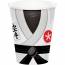 Contient : 1 x 8 Piatti Karate Party