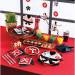 3 Decorazioni da appendere Karate Party. n2