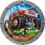 Contient : 1 x 8 Piatti Monster Truck Rally