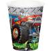 Contiene : 1 x 8 Bicchieri Monster Truck Rally. n3