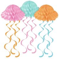 Contiene : 1 x 3 ghirlande a spirale Medusa Oceano