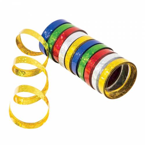 10 Stelle filanti olografiche Multicolori (1, 98 m) 