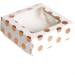 3 Scatolette per Torte/Dolci a Pois - Rosa Gold. n2