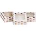 3 Scatolette per Torte/Dolci a Pois - Rosa Gold. n3