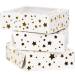 2 Scatolette per Torte/Dolci Stelle - Oro. n2