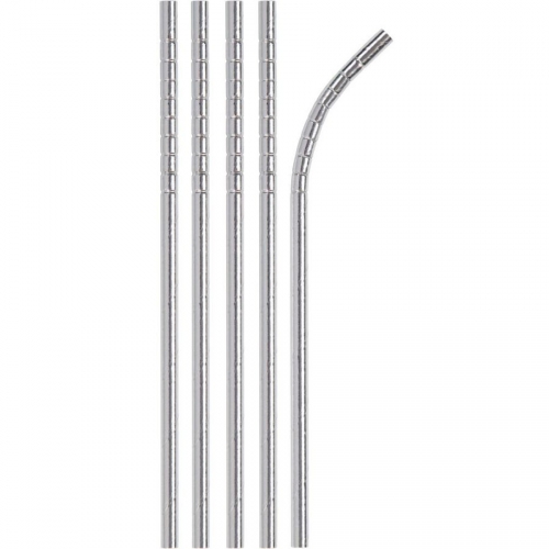 24 Cannucce Eco-Flex - Argento 