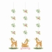 Contiene : 1 x 3 Ghirlande Cerbiatto Floreale. n5