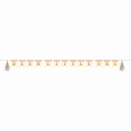 Ghirlanda Tassel Cerbiatto Floreale 