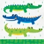 Contient : 1 x 16 Tovaglioli Croco Party