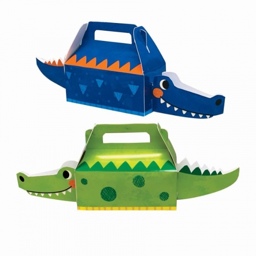 4 Scatole Regalo Croco Party 