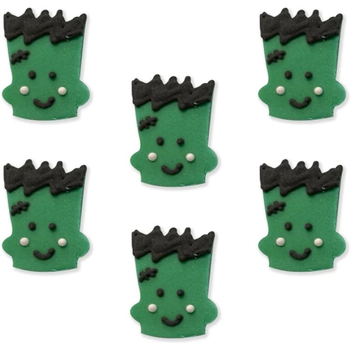 6 decorazioni Frankenstein - Zucchero 