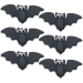 6 Decorazioni pipistrelli - Zucchero. n1