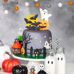 4 Decorazioni di Halloween - Zucchero. n1