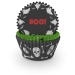 75 contenitori per cupcake di Halloween - BOO. n1