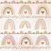 Contiene : 1 x 16 asciugamani Boho Rainbow. n4