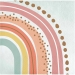16 Piccoli asciugamani arcobaleno Boho. n1