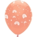 6 palloncini arcobaleno Boho. n3
