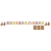 Contiene : 1 x Ghirlanda arcobaleno Boho con nappe personalizzabile. n8