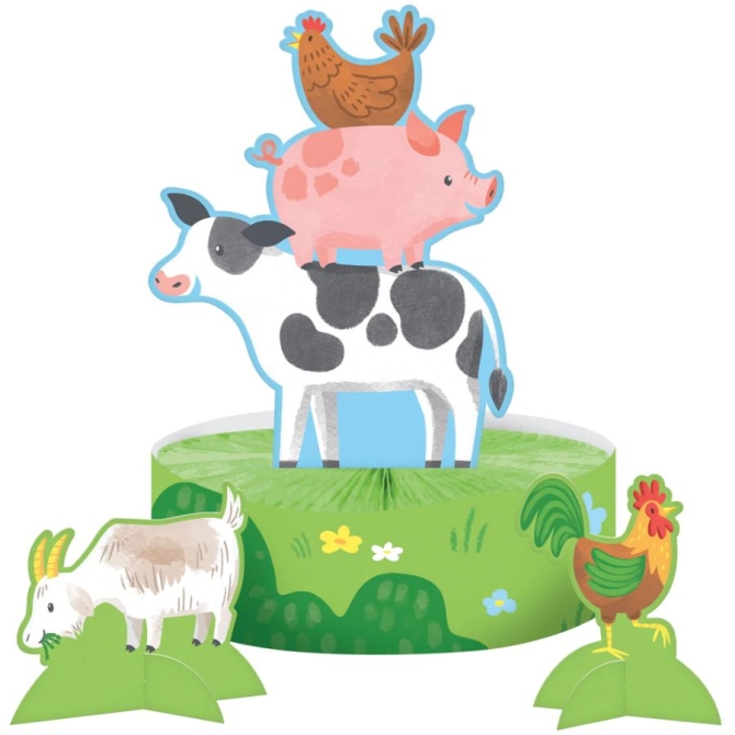 Centrotavola Animali della fattoria 