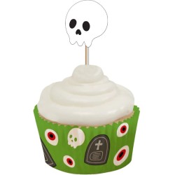 Kit di cupcake di Halloween Frankenstein. n1