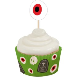 Kit di cupcake di Halloween Frankenstein. n2