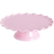 Alzatina per torta rosa ondulata - 27,5 cm images:#0