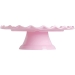 Alzatina per torta rosa ondulata - 27,5 cm. n2