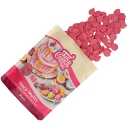 Funcakes dischetti decorativi da sciogliere rosa - 250g. n1