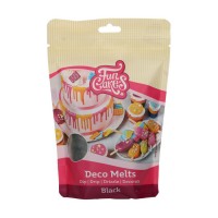 Funcakes dischetti decorativi da sciogliere neri - 250g