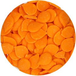Funcakes dischetti decorativi da sciogliere arancioni - 250g. n2