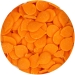 Funcakes dischetti decorativi da sciogliere arancioni - 250g. n3