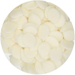 Funcakes dischetti decorativi da sciogliere bianco naturale - 250g. n2