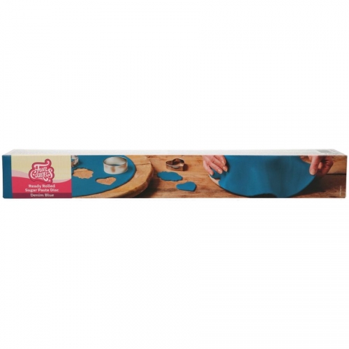 FunCakes pasta di zucchero decorativa arrotolabile blu jeans - 430g 