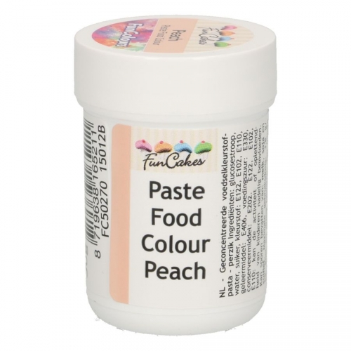 FunCakes Pasta Colorante Alimentare FunColours - Pesca 30g 