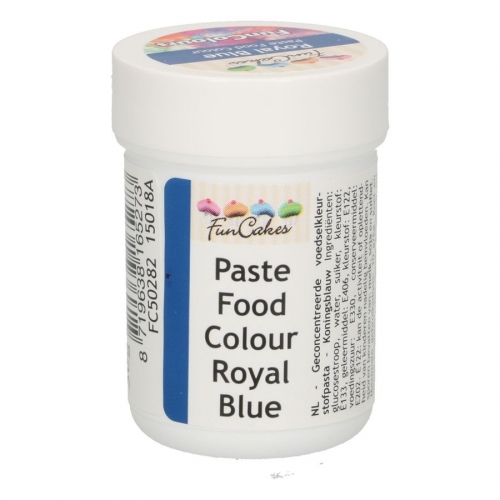 FunCakes Pasta Colorante Alimentare FunColours - Blu Reale 30g 