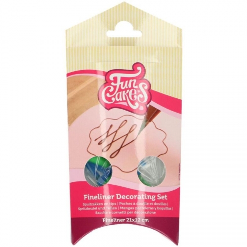 FunCakes Fineliner Sac a poches Set / 10 