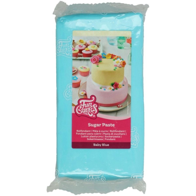 FunCakes Pasta di zucchero Baby Blue - 1kg 