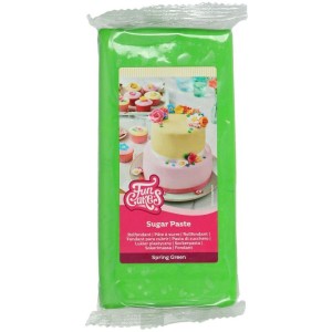 FunCakes Pasta di zucchero Verde - 1kg