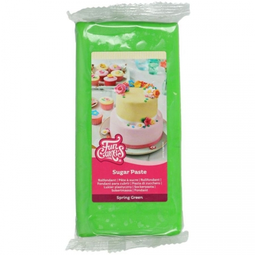 FunCakes Pasta di zucchero Verde - 1kg 