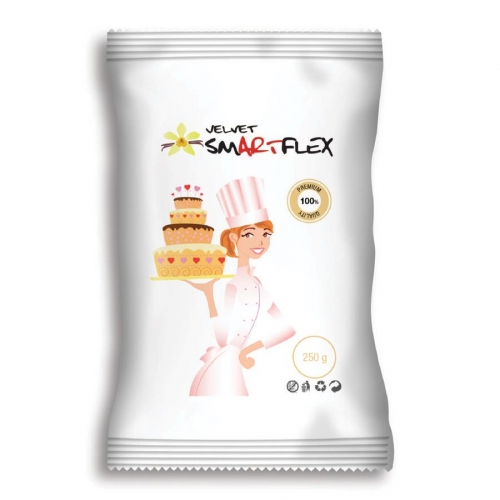 SmartFlex pasta di zucchero bianco velluto vaniglia - 250g 